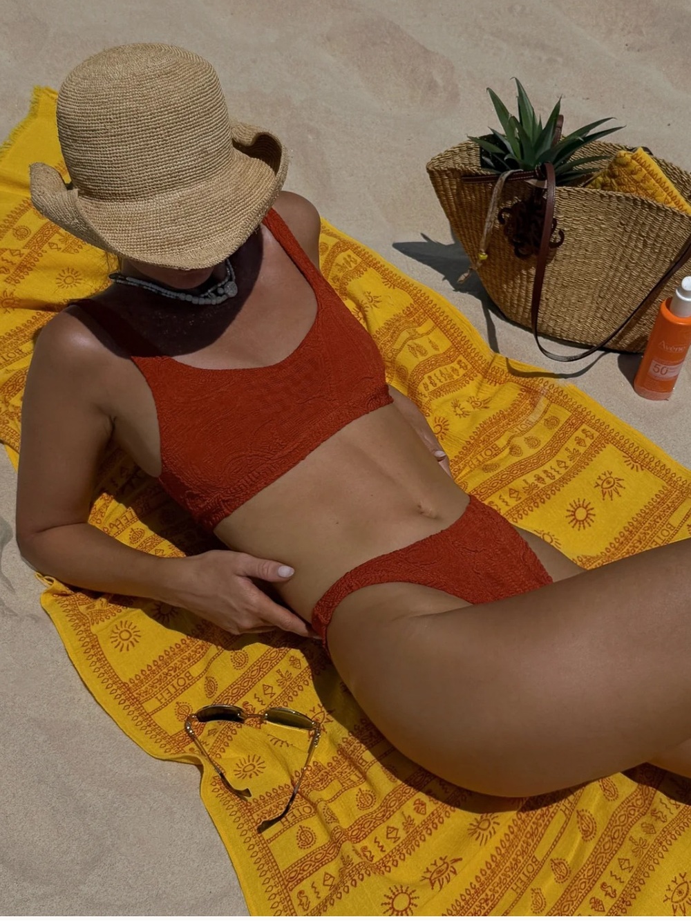 Boteh Ambre Jacquard Bikini Set M-L